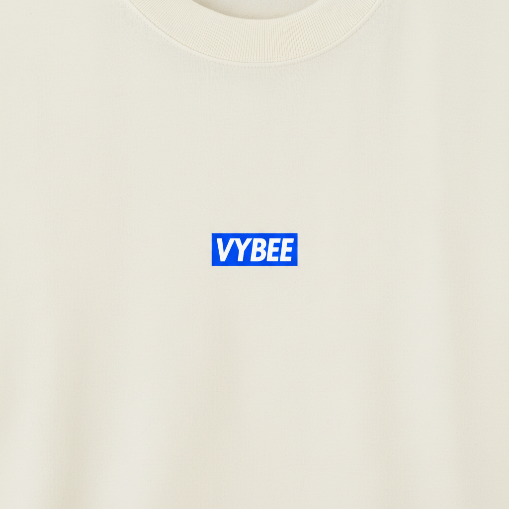 VYBEE Heavy Soft Double Tee OFF-WHITE — BOX 8'