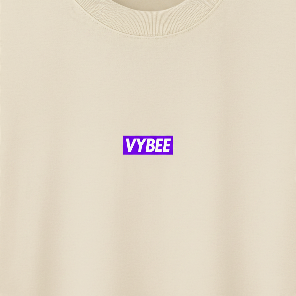 VYBEE Heavy Soft Double Tee OFF-WHITE — BOX 8'