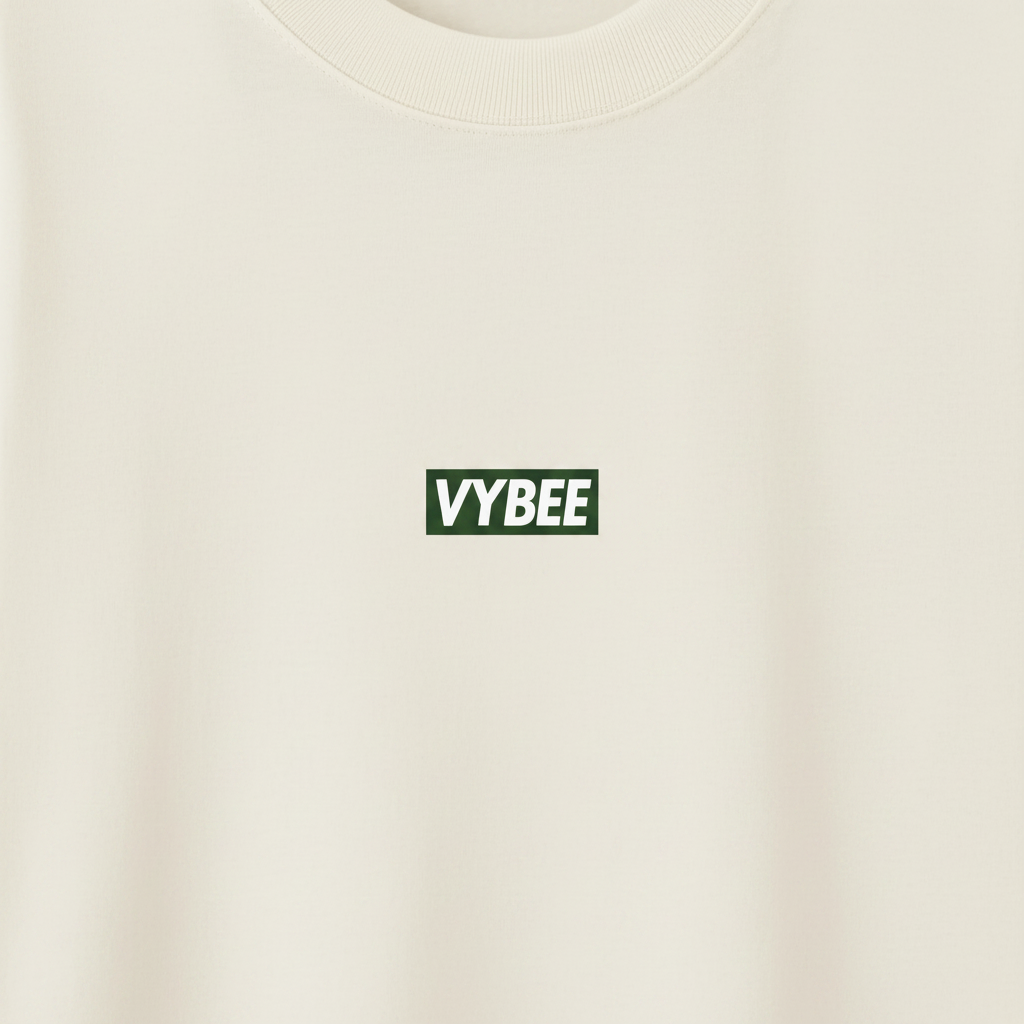 VYBEE Heavy Soft Double Tee OFF-WHITE — BOX 8'