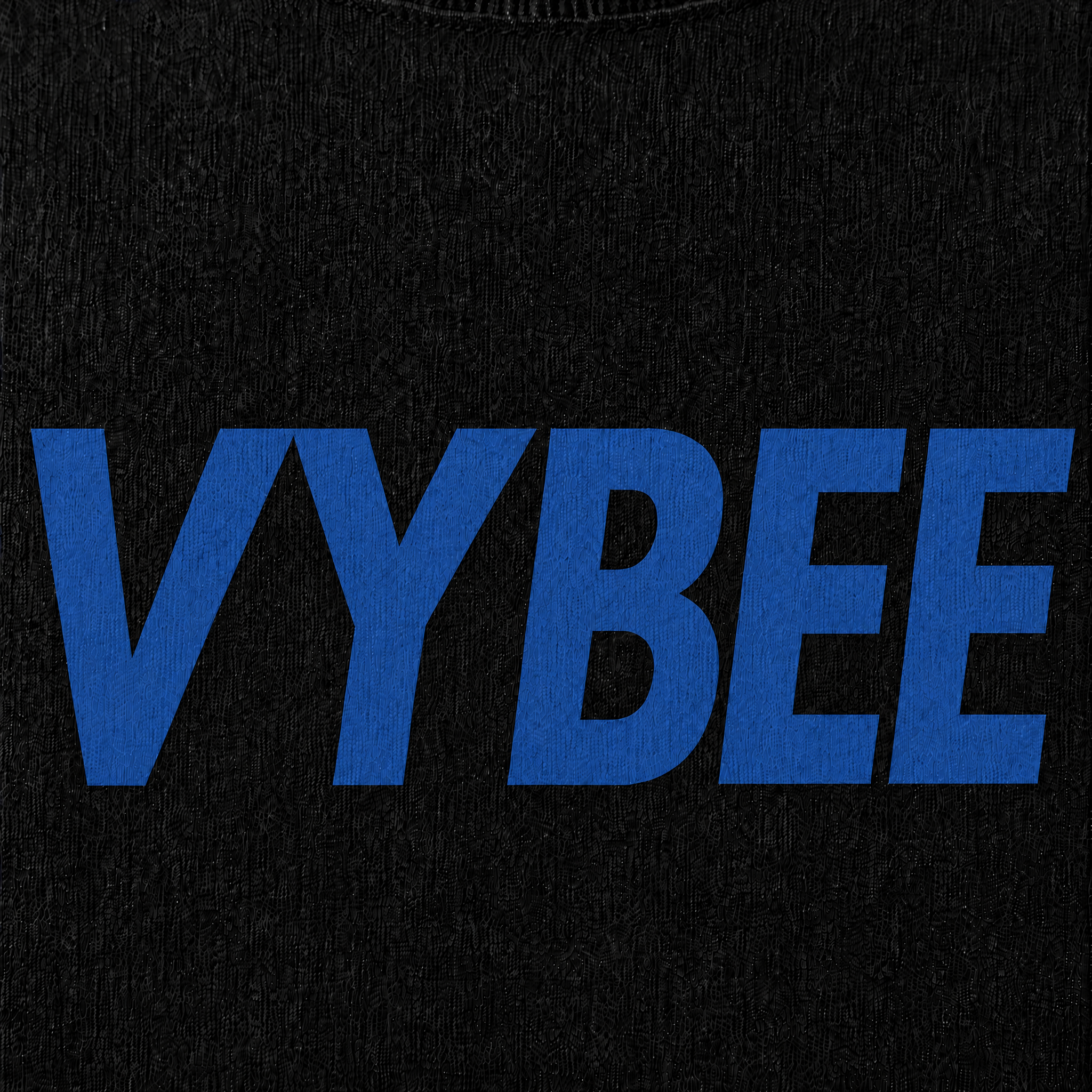 VYBEE Heavy Soft Double Tee BLACK — NO BOX 25'