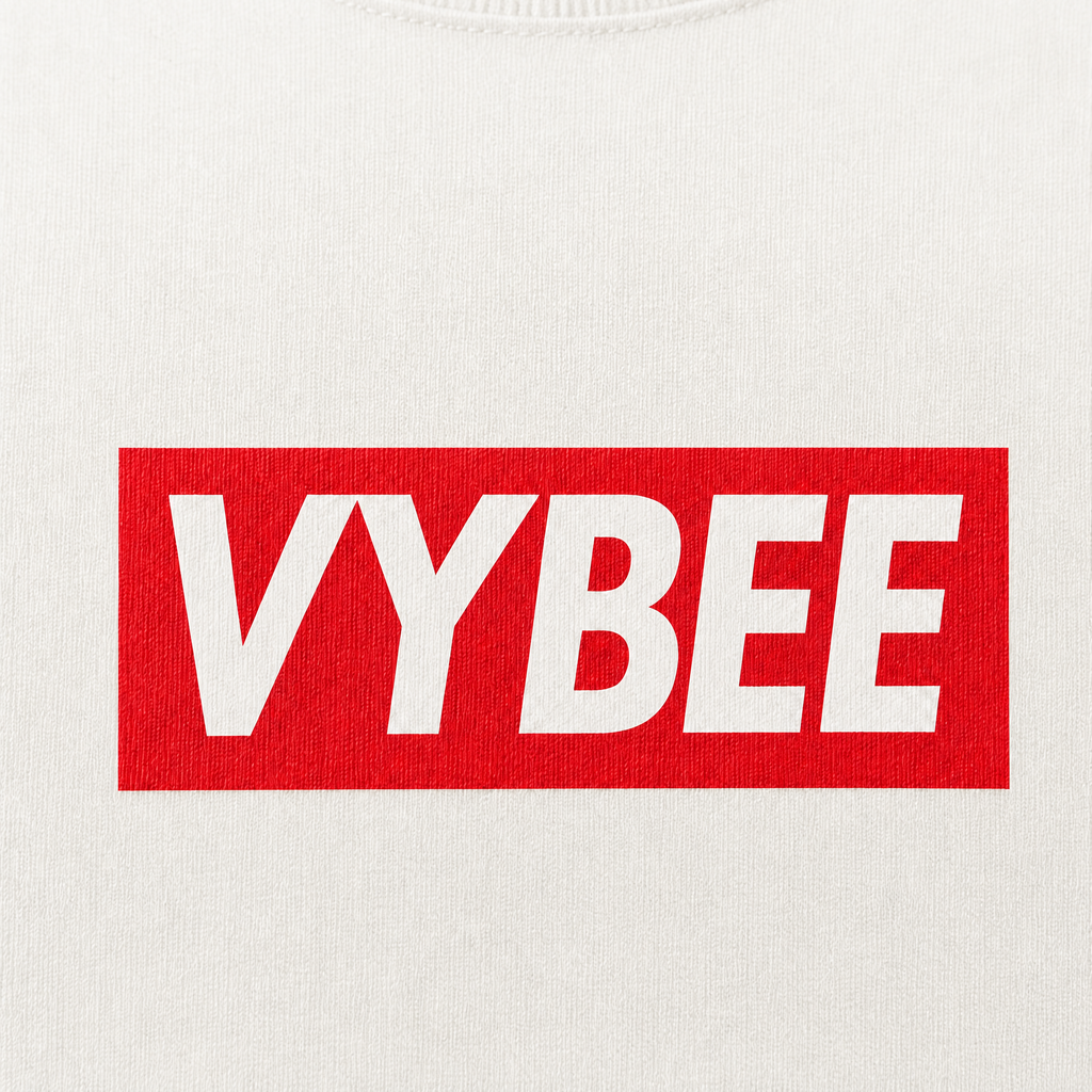 VYBEE Heavy Soft Double Tee OFF-WHITE — BOX 13'