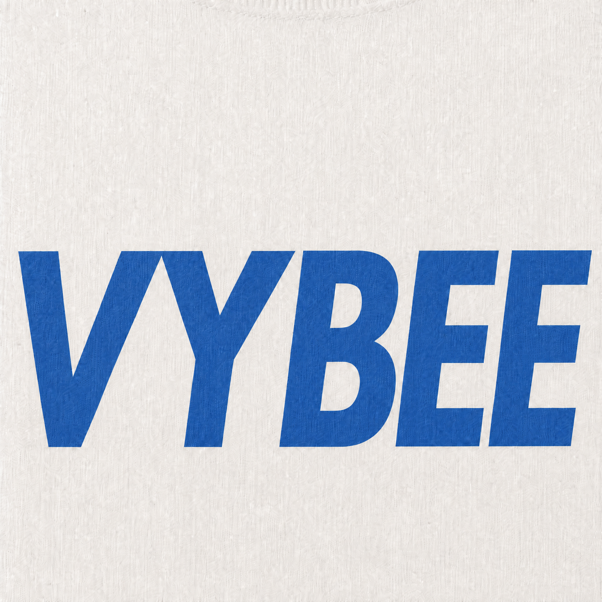 VYBEE Heavy Soft Double Tee OFF-WHITE — NO BOX 25'