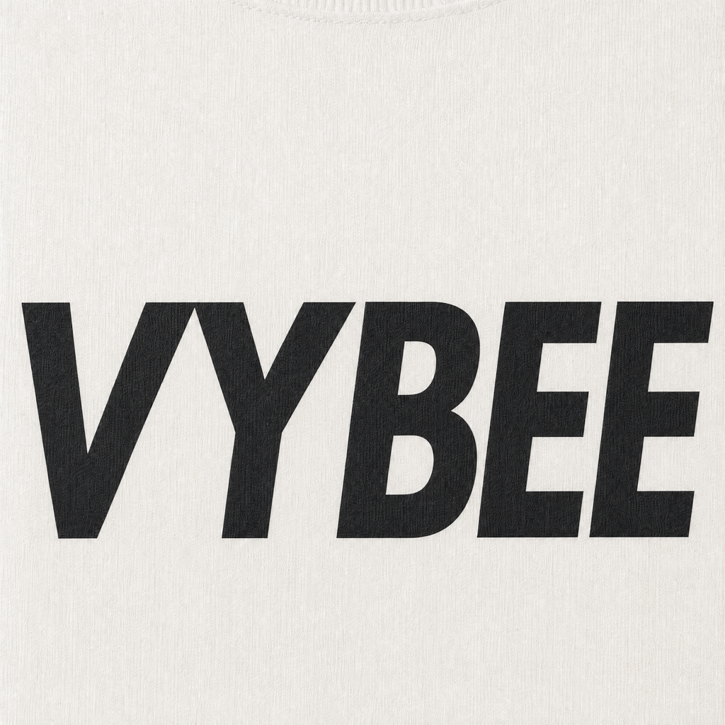 VYBEE Heavy Soft Double Tee OFF-WHITE — NO BOX 25'