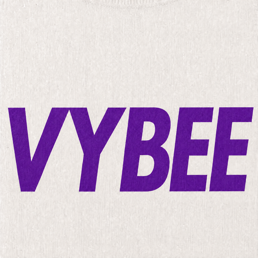 VYBEE Heavy Soft Double Tee OFF-WHITE — NO BOX 25'