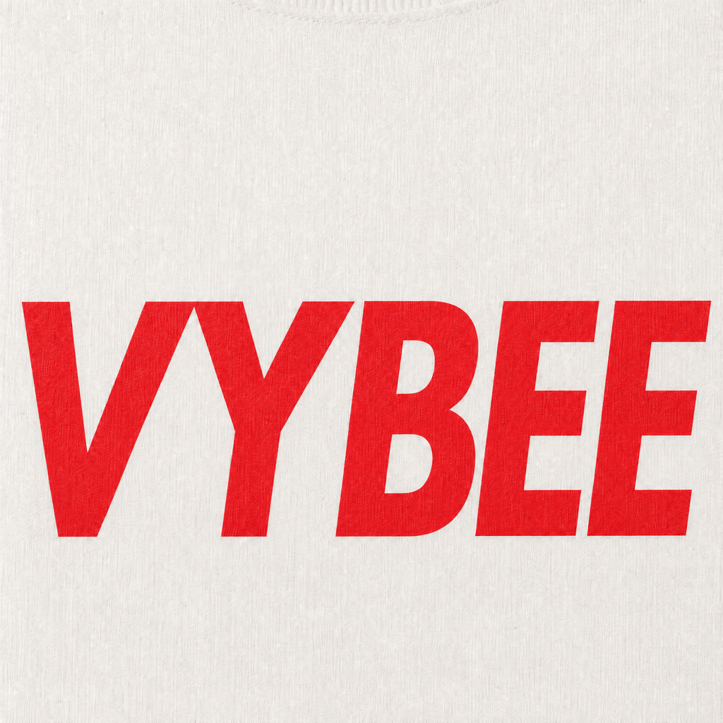 VYBEE Heavy Soft Double Tee OFF-WHITE — NO BOX 25'