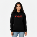 VYBEE Heavy Moletom Canguru BLACK -  25' Feminino