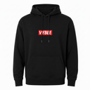VYBEE Heavy Moletom Canguru BLACK -  13'