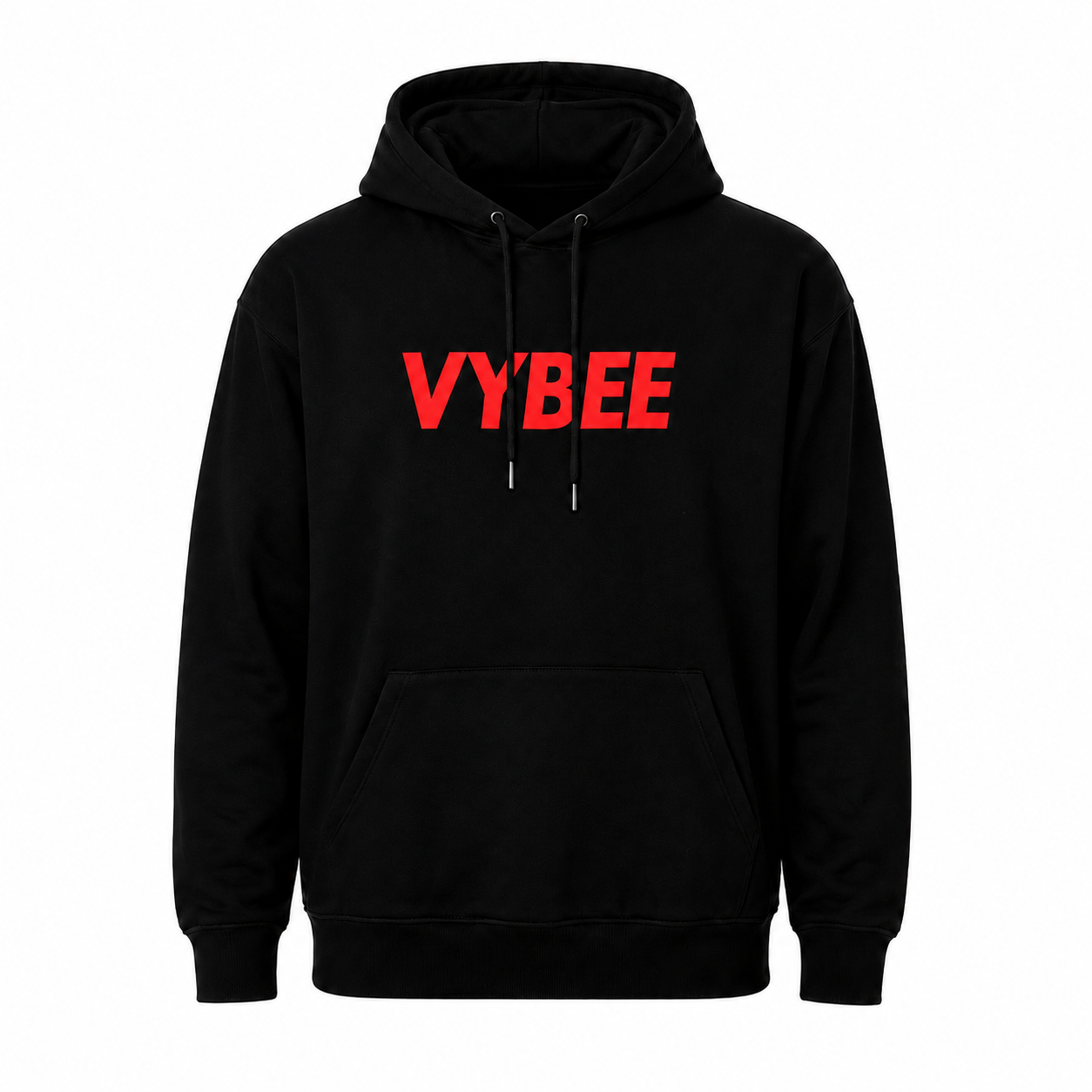 VYBEE Heavy Moletom Canguru BLACK -  25' Feminino