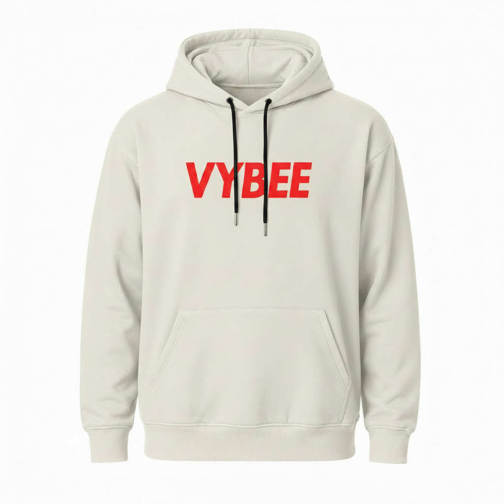 VYBEE Heavy Moletom Canguru OFF-WHITE -  25'