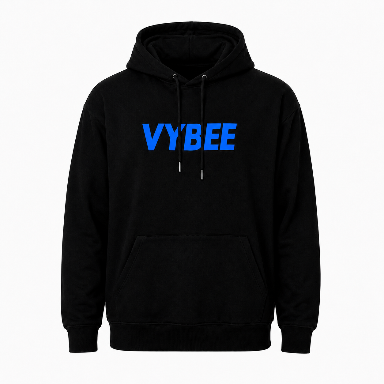 VYBEE Heavy Moletom Canguru BLACK -  25' Feminino