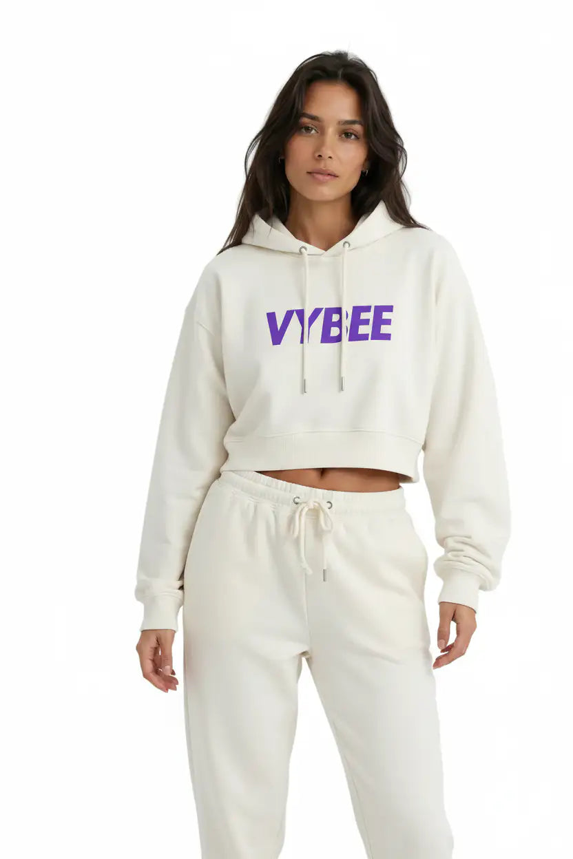 VYBEE Heavy Moletom Cropped Off-White — Urban Essential 2 Cabos