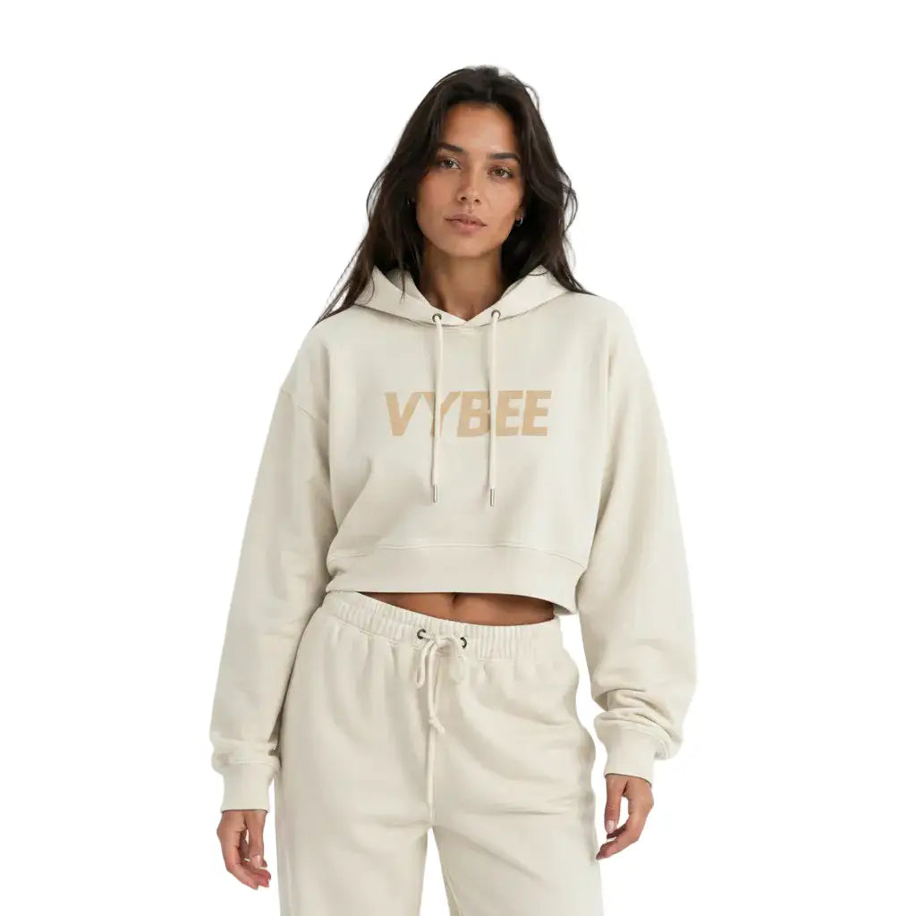 VYBEE Heavy Moletom Cropped Off-White — Urban Essential 2 Cabos
