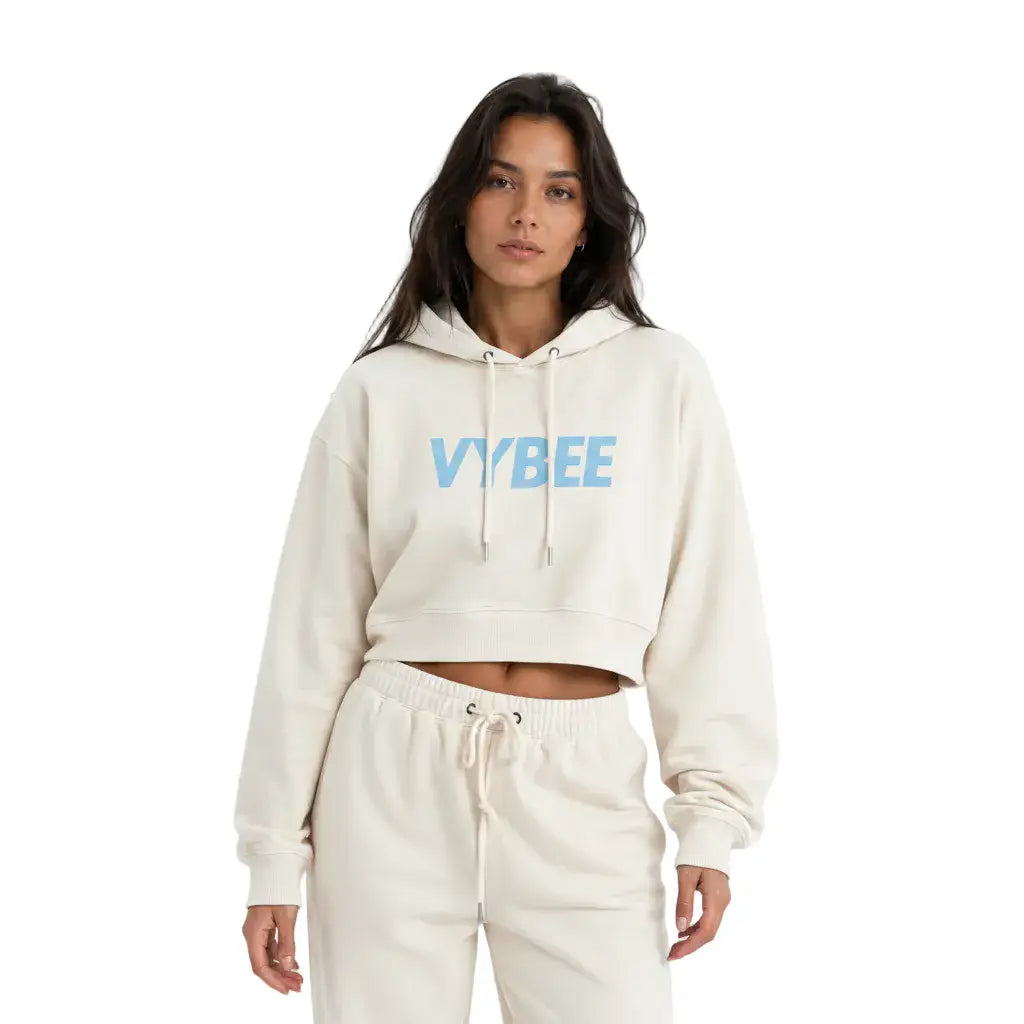 VYBEE Heavy Moletom Cropped Off-White — Urban Essential 2 Cabos