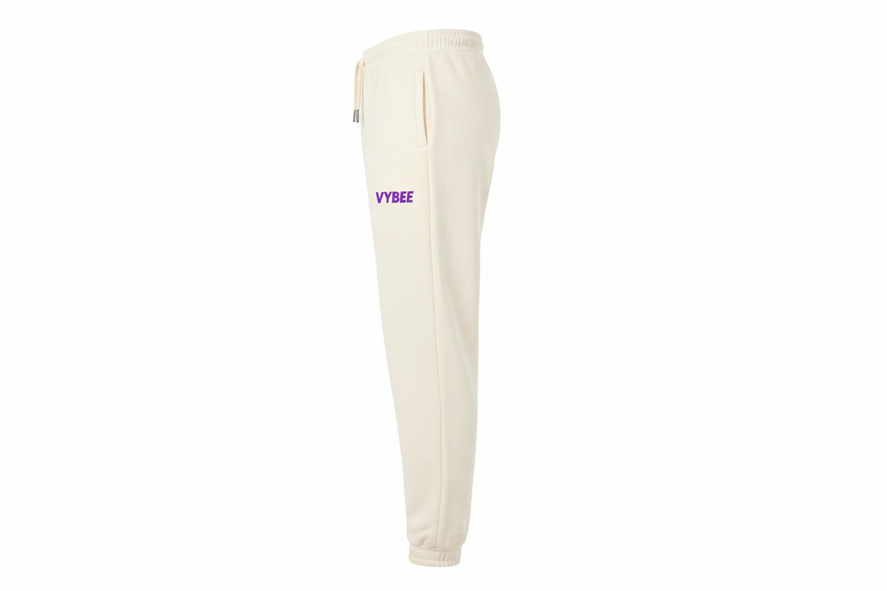VYBEE Heavy Sweat Pants — Urban Essential 2 Cabos Feminino Off-White
