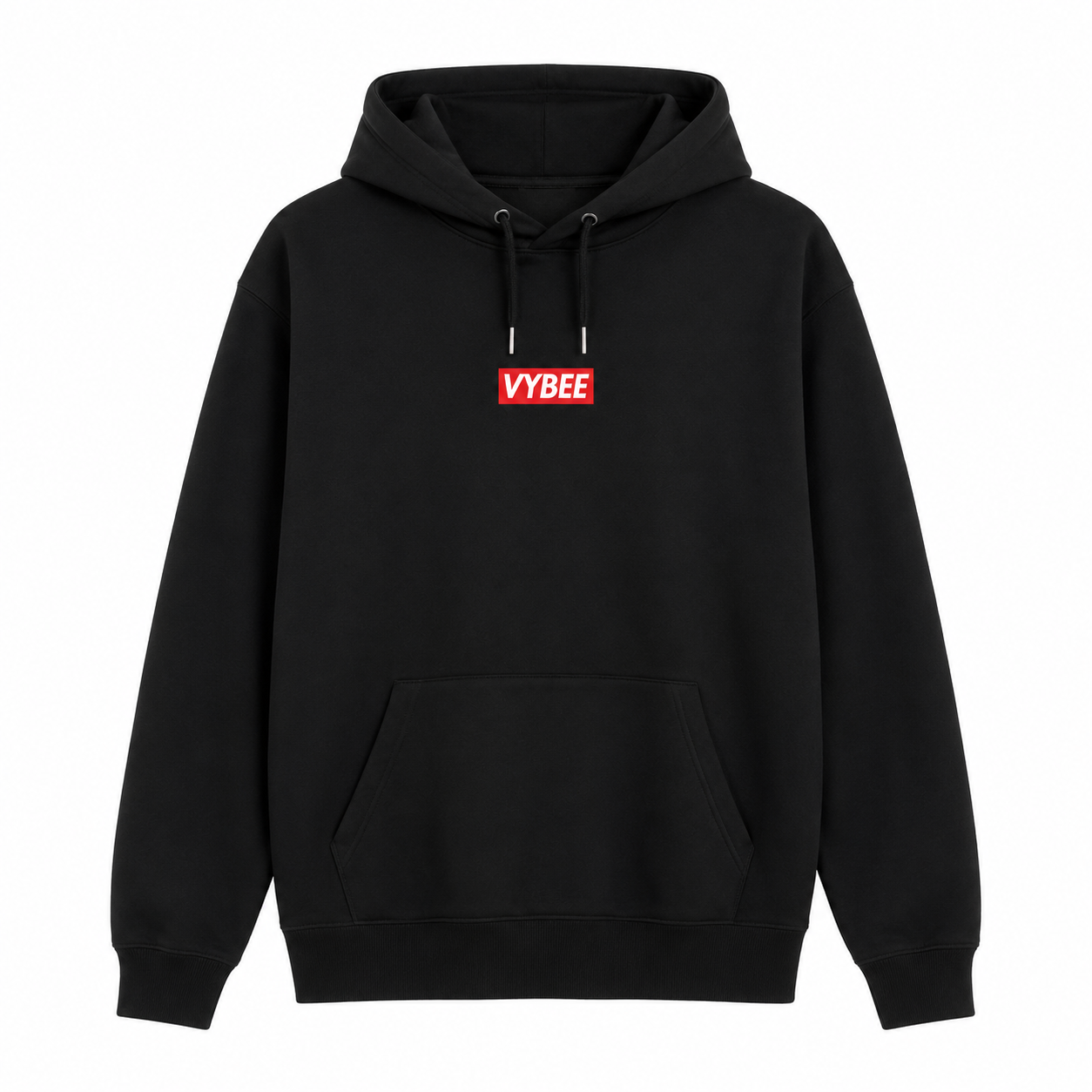 VYBEE Heavy Moletom Canguru BLACK -  8'