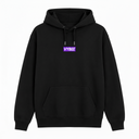 VYBEE Heavy Moletom Canguru BLACK -  8'