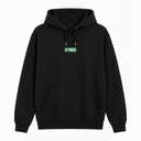 VYBEE Heavy Moletom Canguru BLACK -  8'
