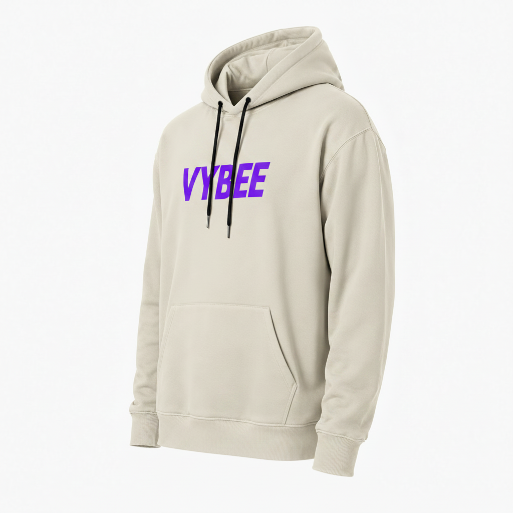 VYBEE Heavy Moletom Canguru OFF-WHITE -  25'
