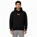 VYBEE Heavy Moletom Canguru BLACK -  8'