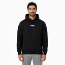 VYBEE Heavy Moletom Canguru BLACK -  8'