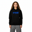 VYBEE Heavy Moletom Canguru BLACK -  25' Feminino