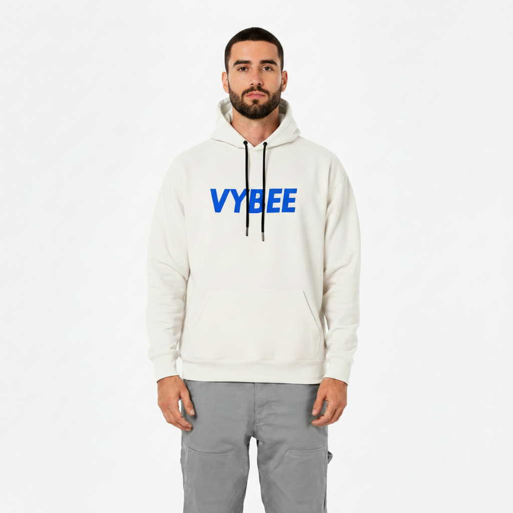 VYBEE Heavy Moletom Canguru OFF-WHITE -  25'