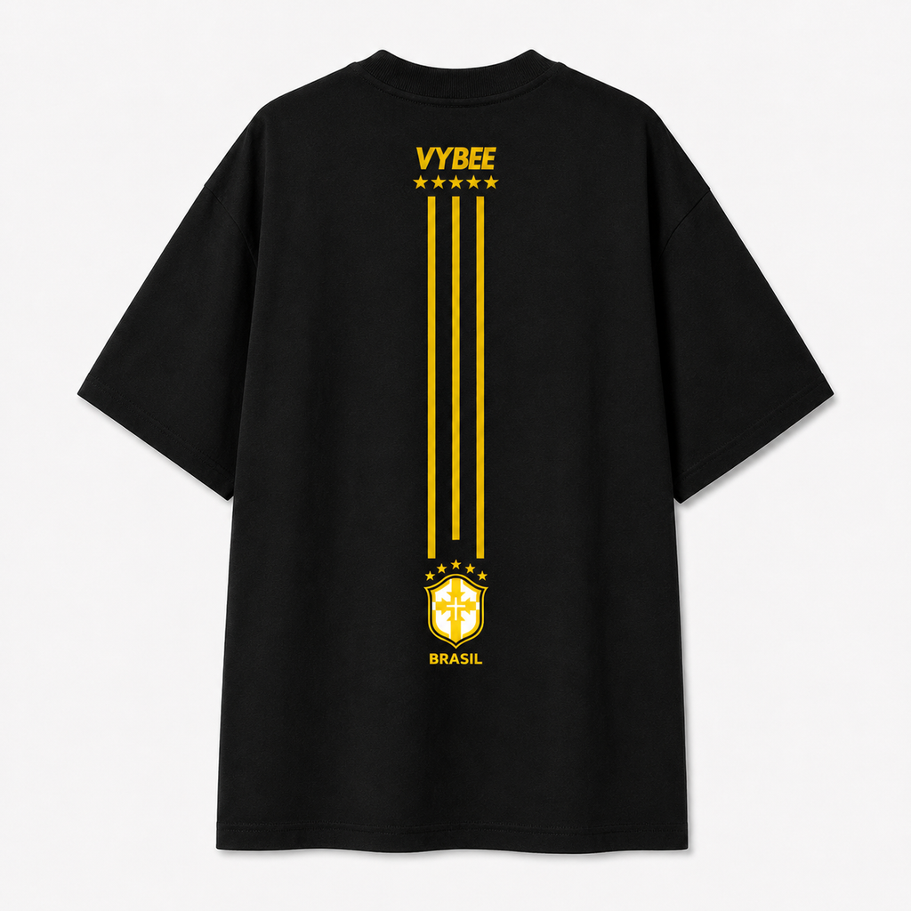 VYBEE RAÍZES DO HEXA 70 OVERSIZED PRETO