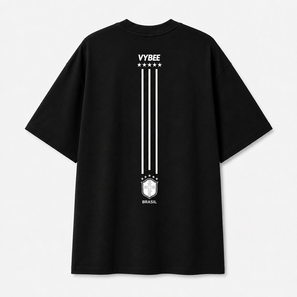 VYBEE RAÍZES DO HEXA 70 OVERSIZED PRETO